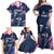 Custom Rugby Bermuda Family Matching Off Shoulder Maxi Dress and Hawaiian Shirt Our Team Go Champions - Wonder Print Shop