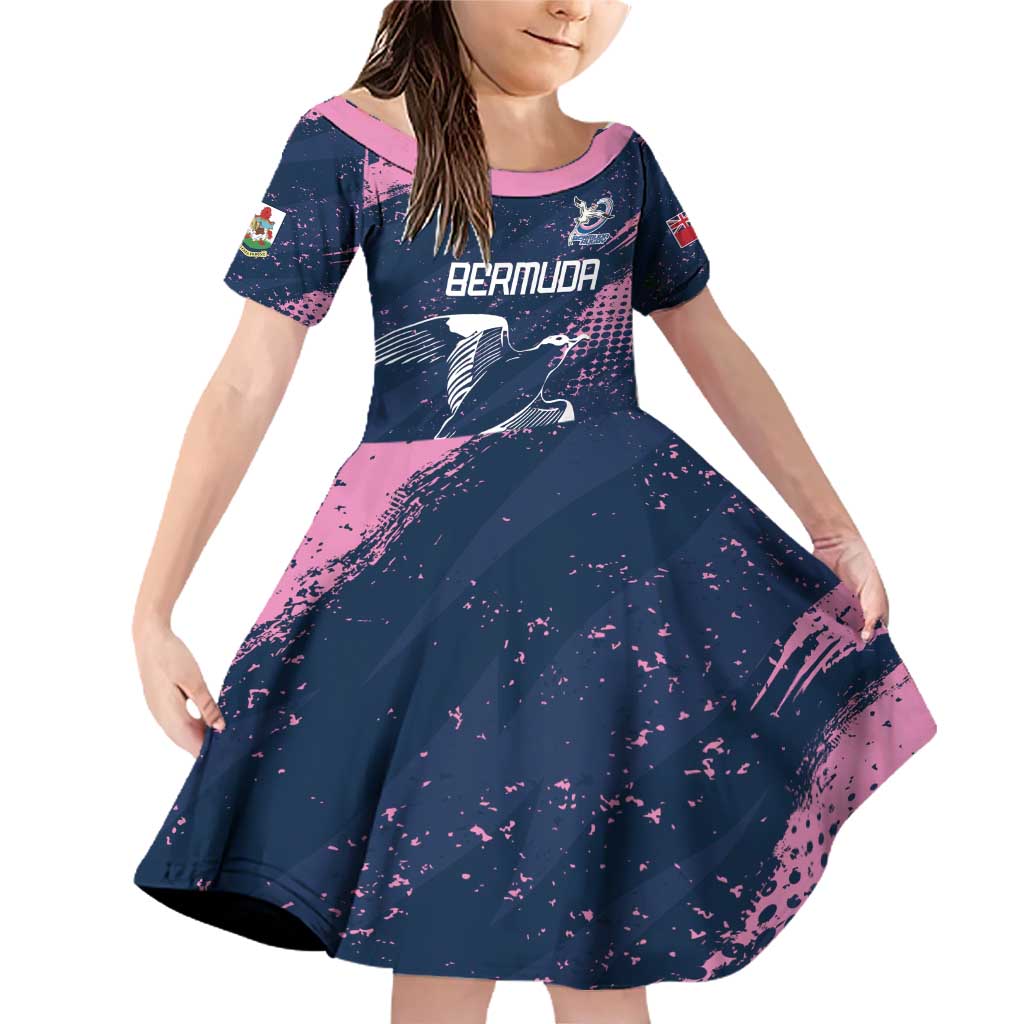 Custom Rugby Bermuda Family Matching Off Shoulder Short Dress and Hawaiian Shirt Our Team Go Champions - Wonder Print Shop