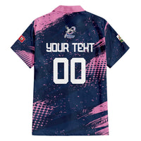 Custom Rugby Bermuda Family Matching Puletasi and Hawaiian Shirt Our Team Go Champions - Wonder Print Shop