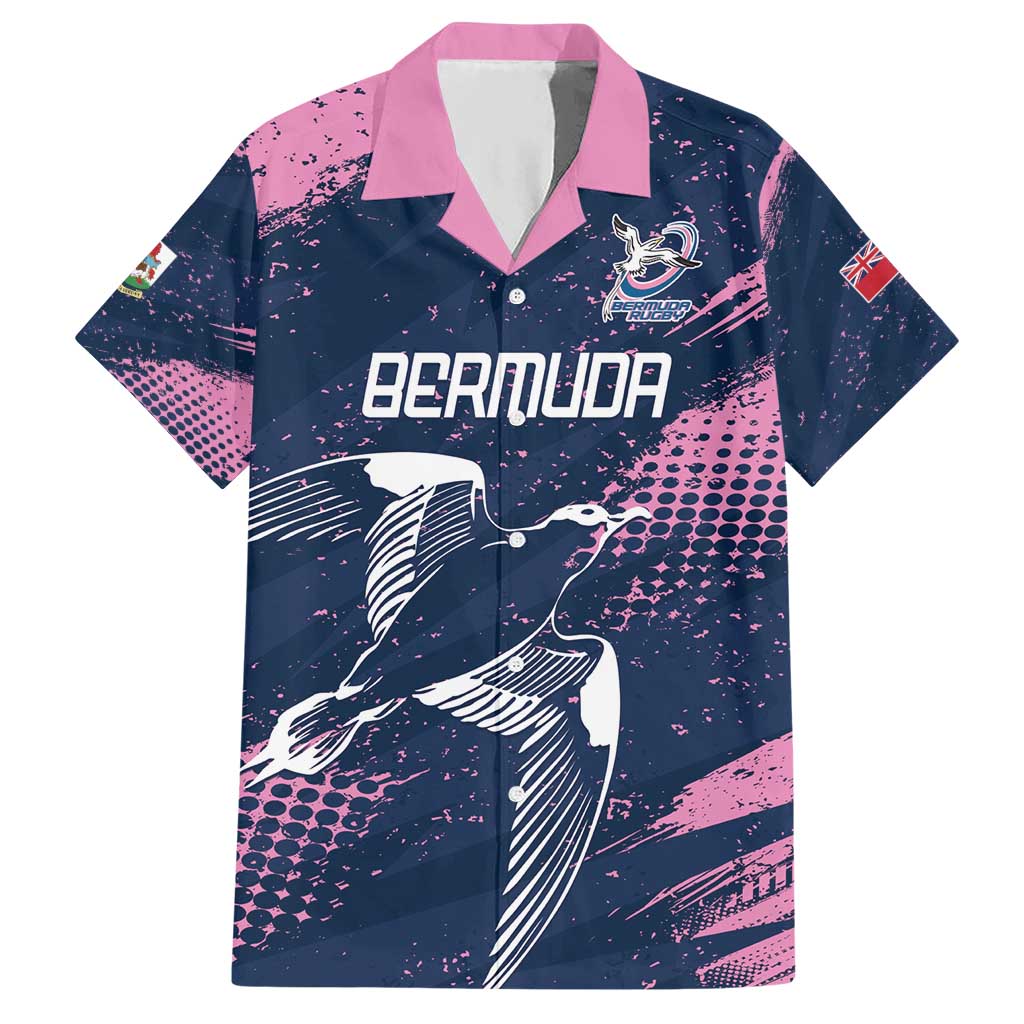 Custom Rugby Bermuda Hawaiian Shirt Our Team Go Champions - Wonder Print Shop