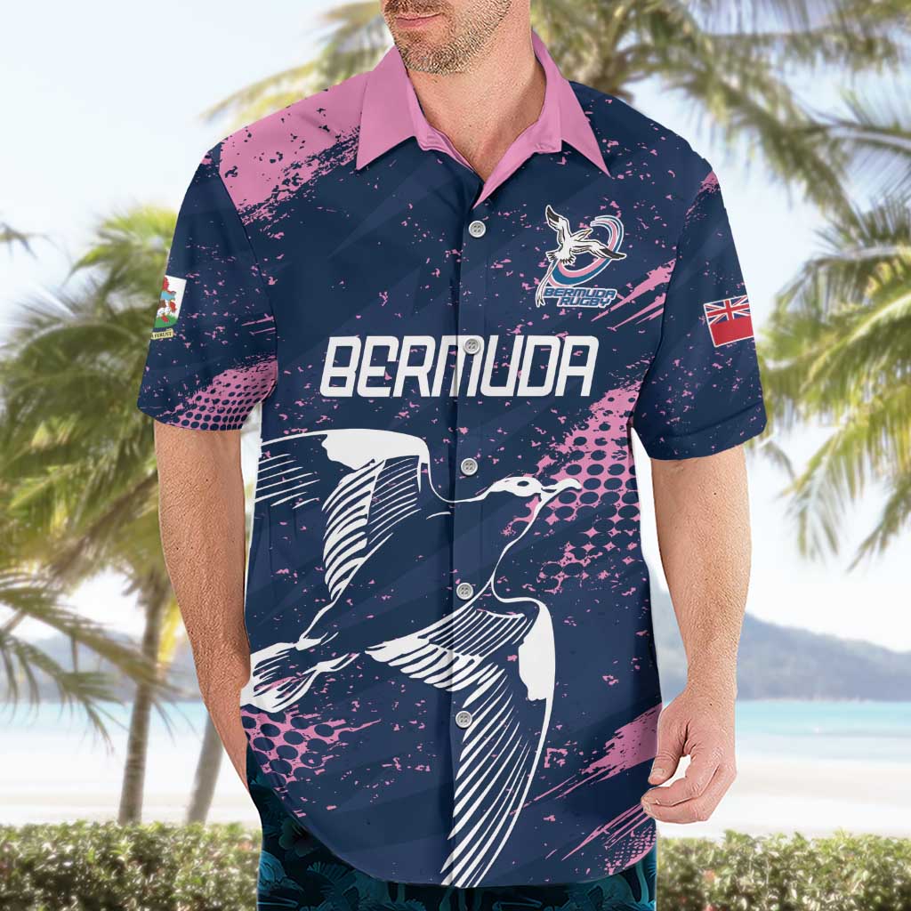 Custom Rugby Bermuda Hawaiian Shirt Our Team Go Champions - Wonder Print Shop