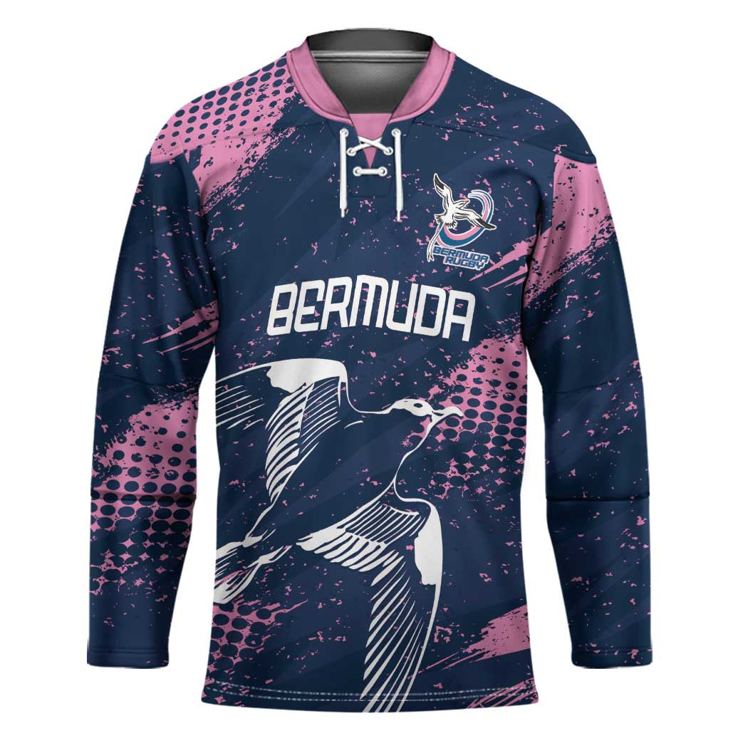 Custom Rugby Bermuda Hockey Jersey Our Team Go Champions - Wonder Print Shop