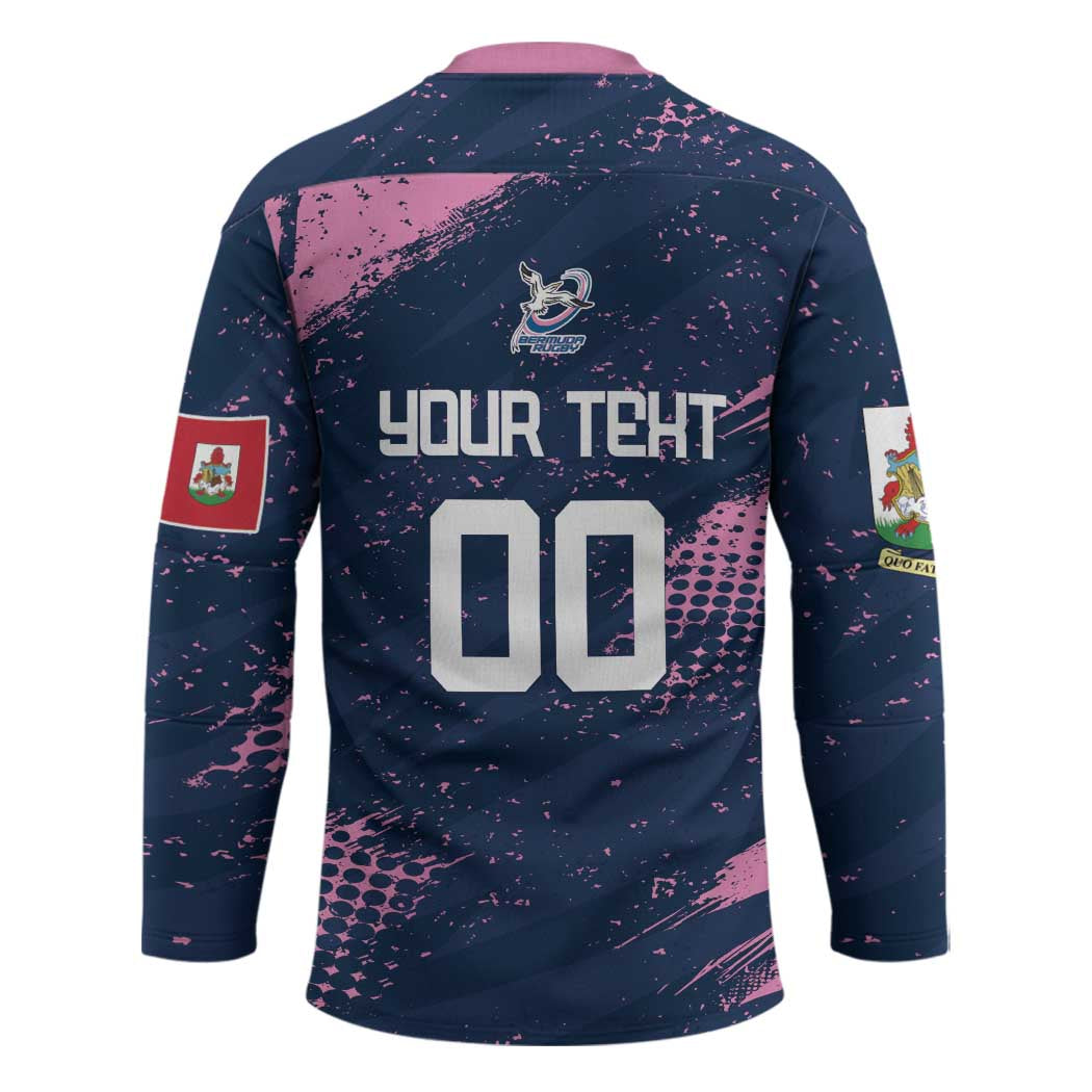 Custom Rugby Bermuda Hockey Jersey Our Team Go Champions - Wonder Print Shop