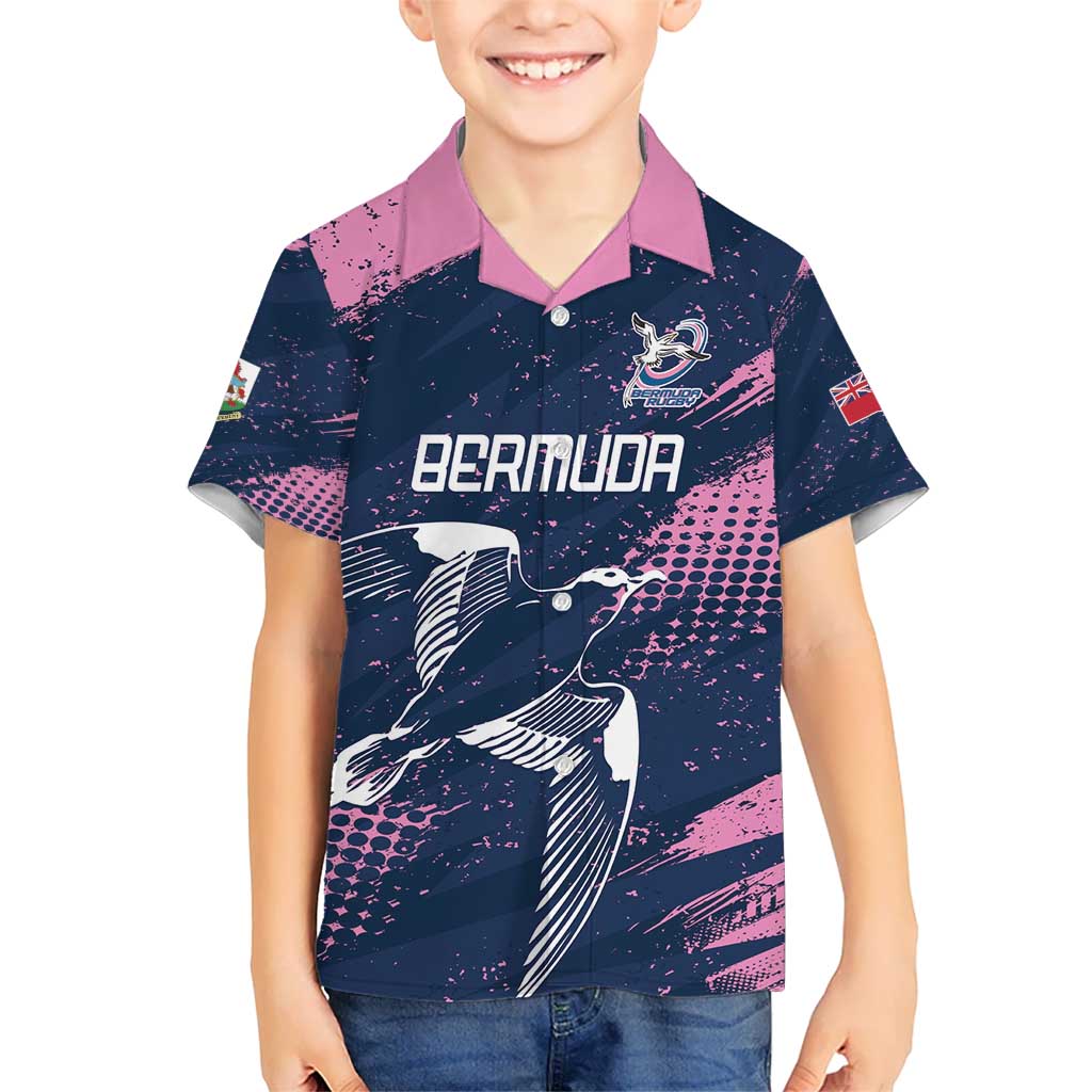 Custom Rugby Bermuda Kid Hawaiian Shirt Our Team Go Champions - Wonder Print Shop