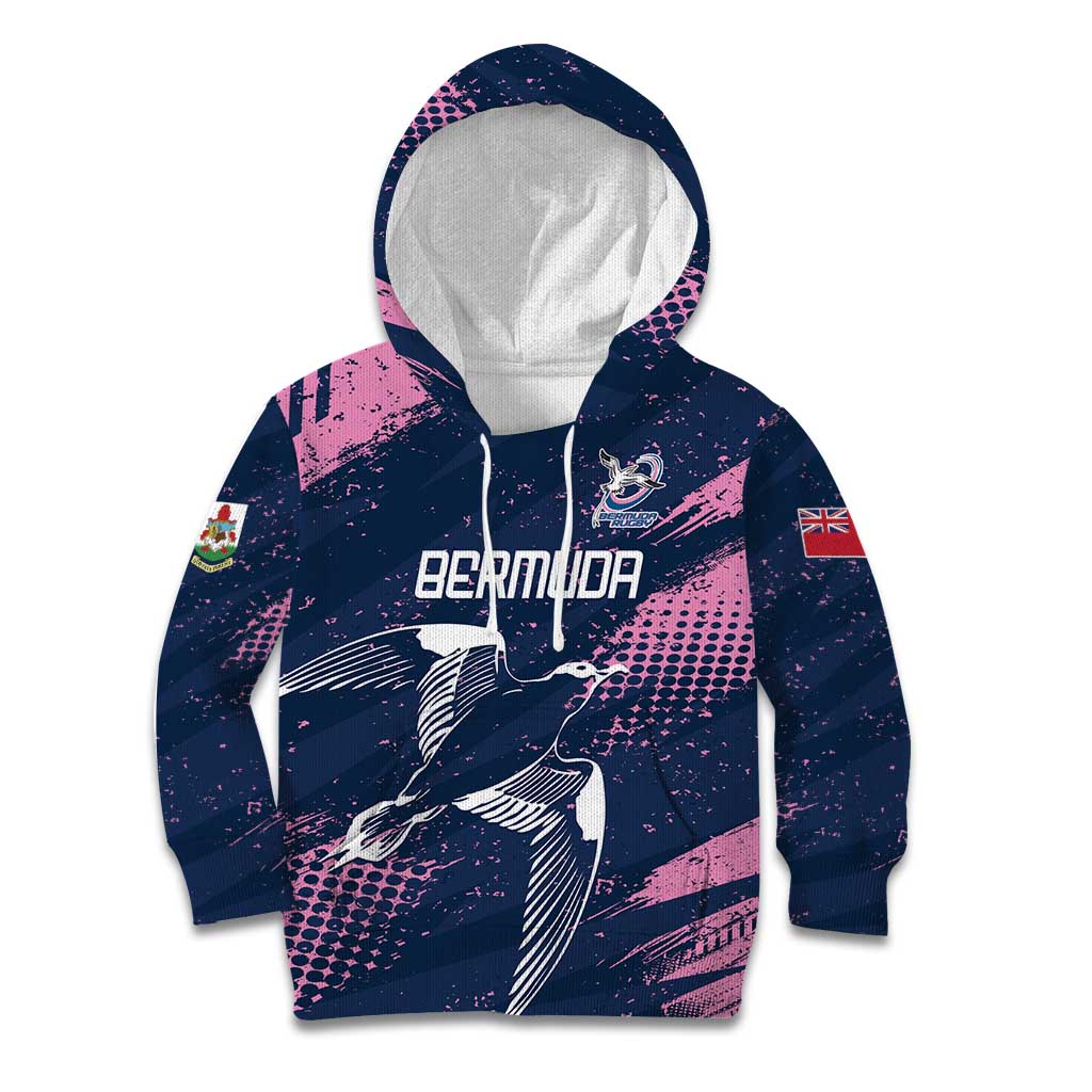 Custom Rugby Bermuda Kid Hoodie Our Team Go Champions - Wonder Print Shop
