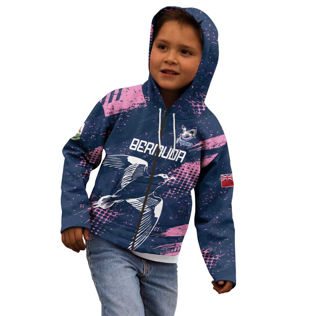 Custom Rugby Bermuda Kid Hoodie Our Team Go Champions - Wonder Print Shop