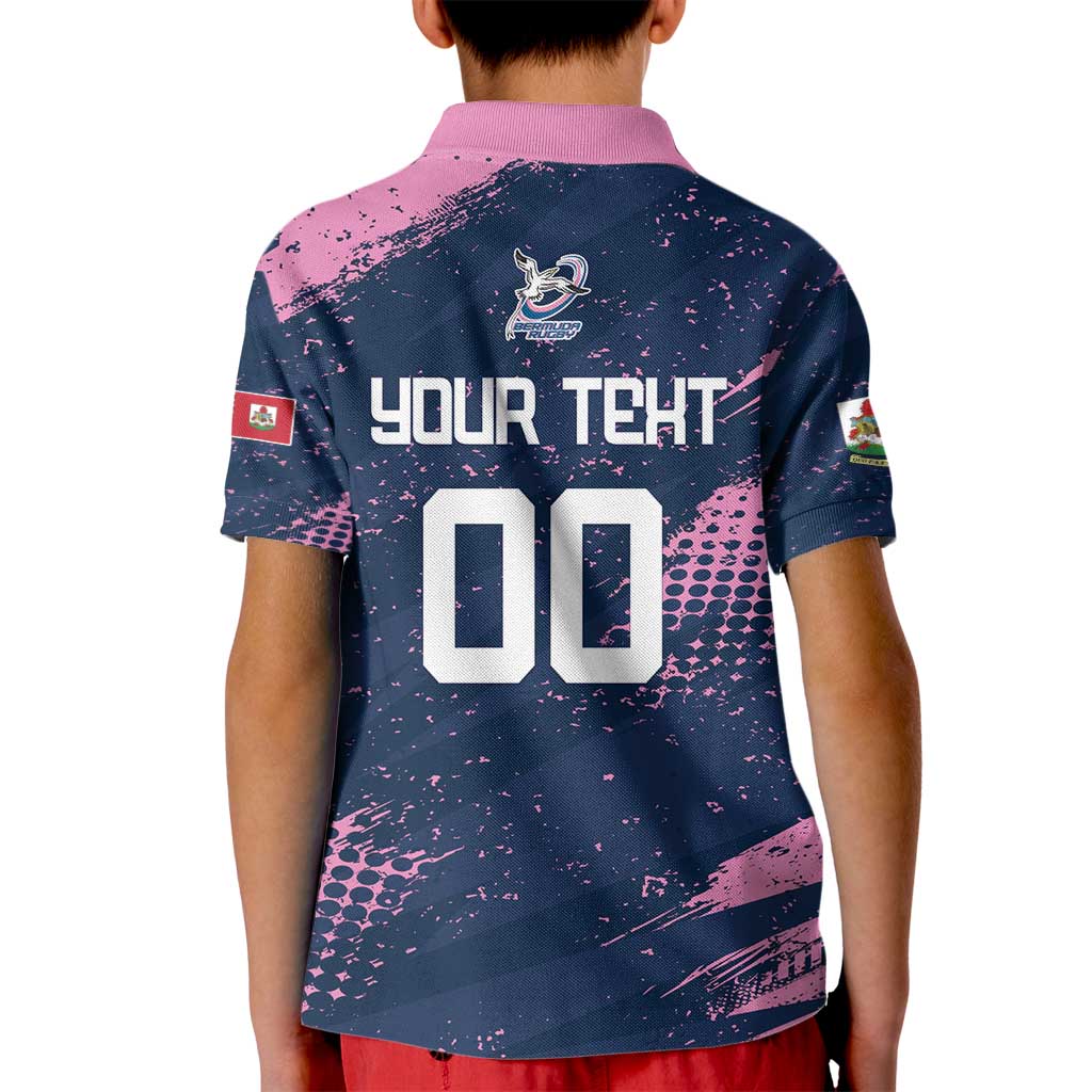 Custom Rugby Bermuda Kid Polo Shirt Our Team Go Champions - Wonder Print Shop