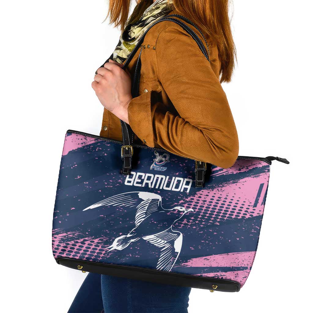 Rugby Bermuda Leather Tote Bag Our Team Go Champions - Wonder Print Shop