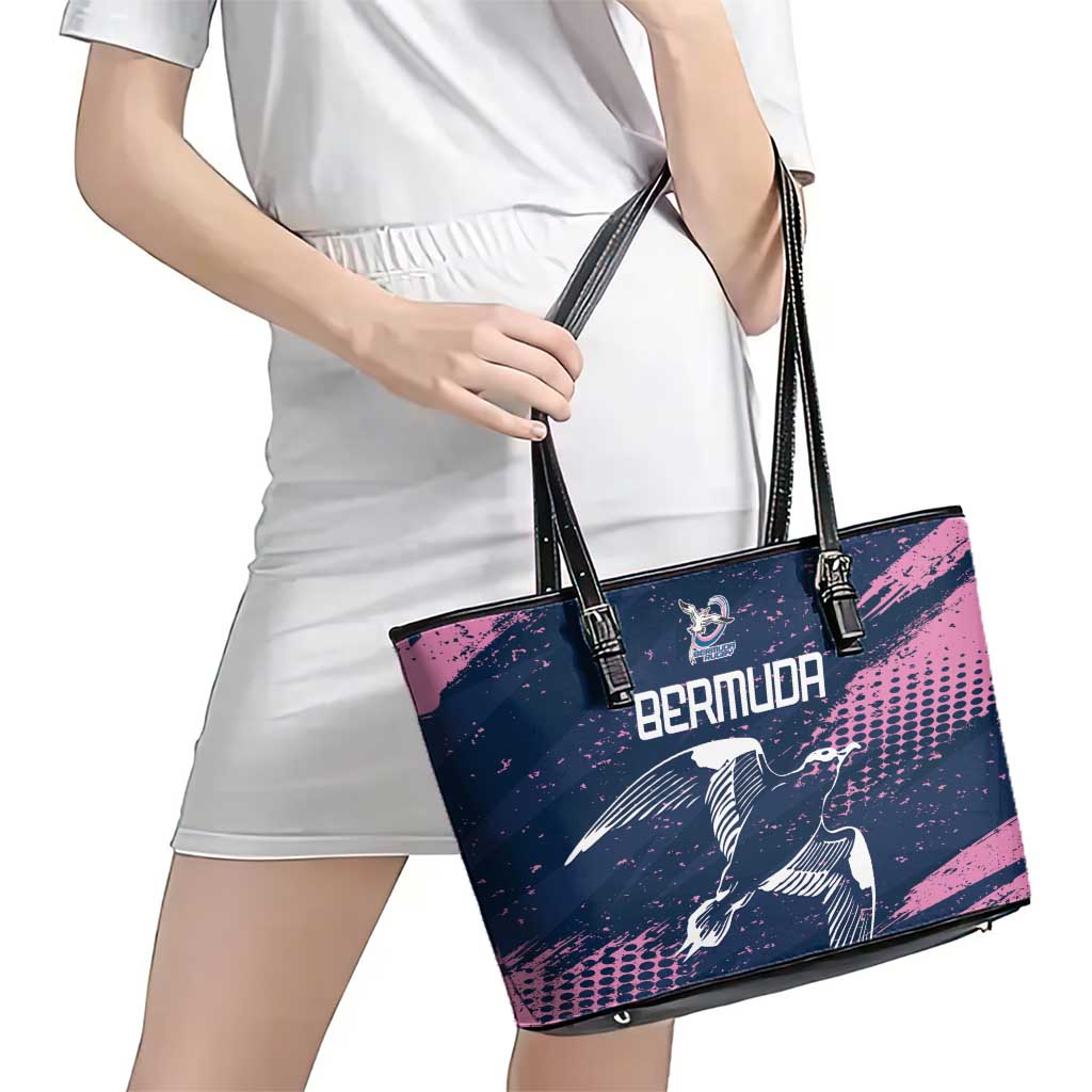 Rugby Bermuda Leather Tote Bag Our Team Go Champions - Wonder Print Shop