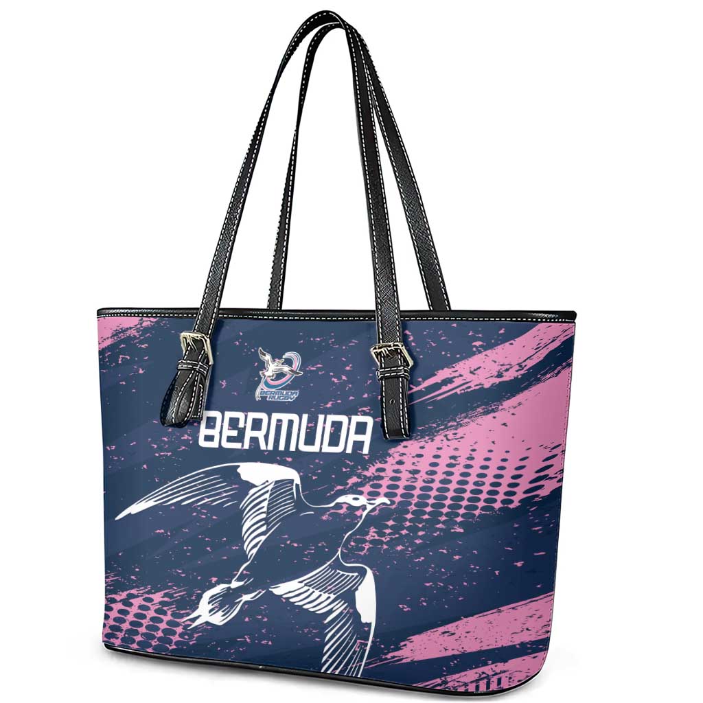 Rugby Bermuda Leather Tote Bag Our Team Go Champions - Wonder Print Shop