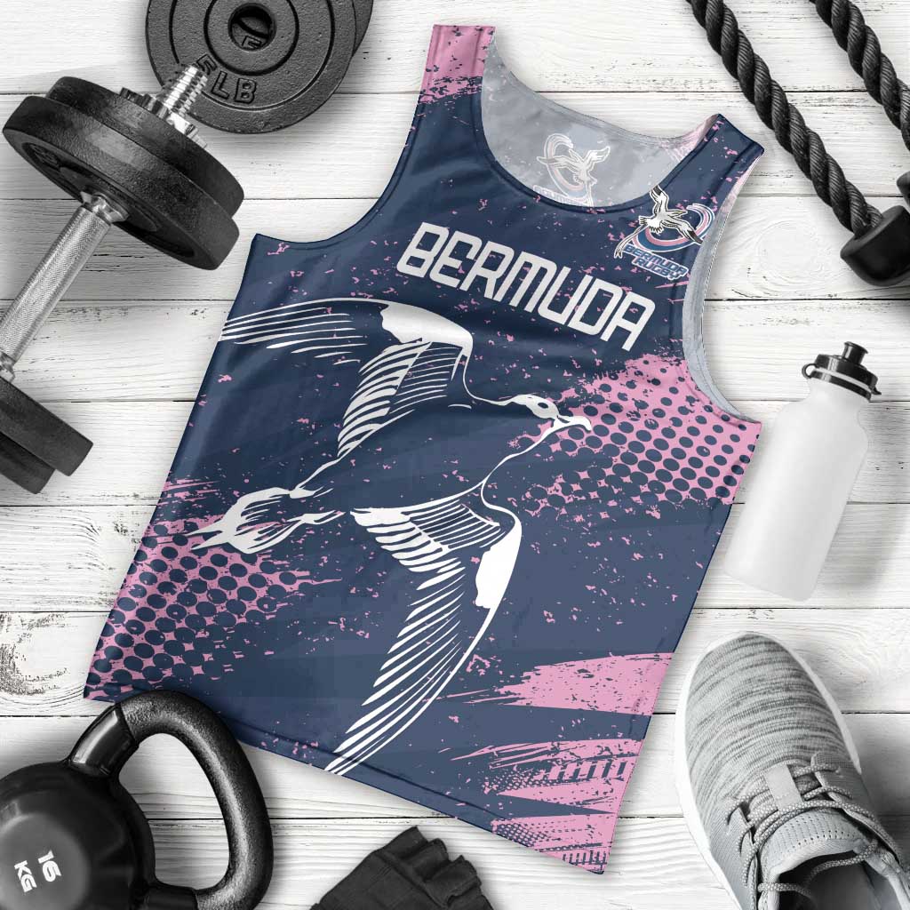 Custom Rugby Bermuda Men Tank Top Our Team Go Champions - Wonder Print Shop