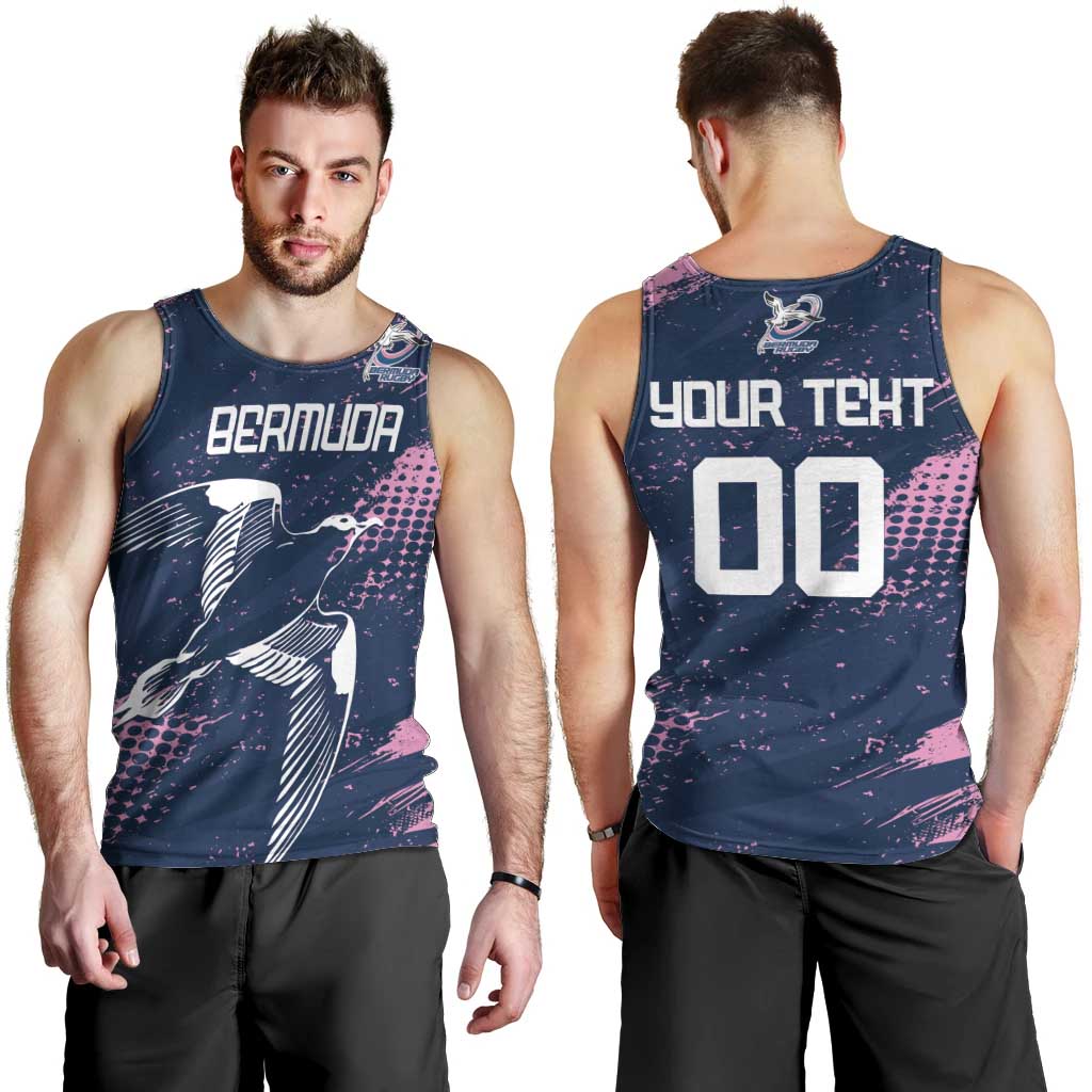 Custom Rugby Bermuda Men Tank Top Our Team Go Champions - Wonder Print Shop