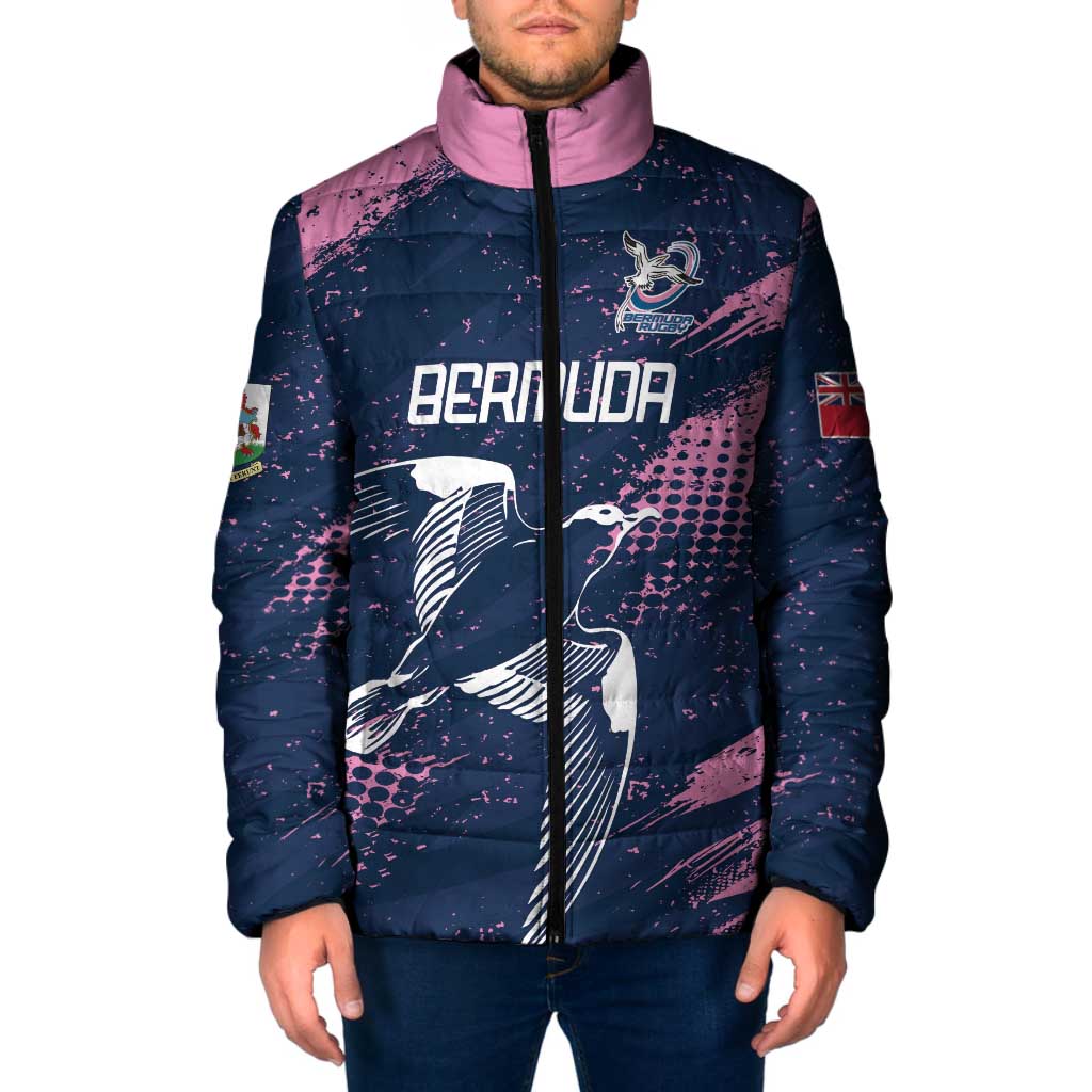 Custom Rugby Bermuda Padded Jacket Our Team Go Champions - Wonder Print Shop