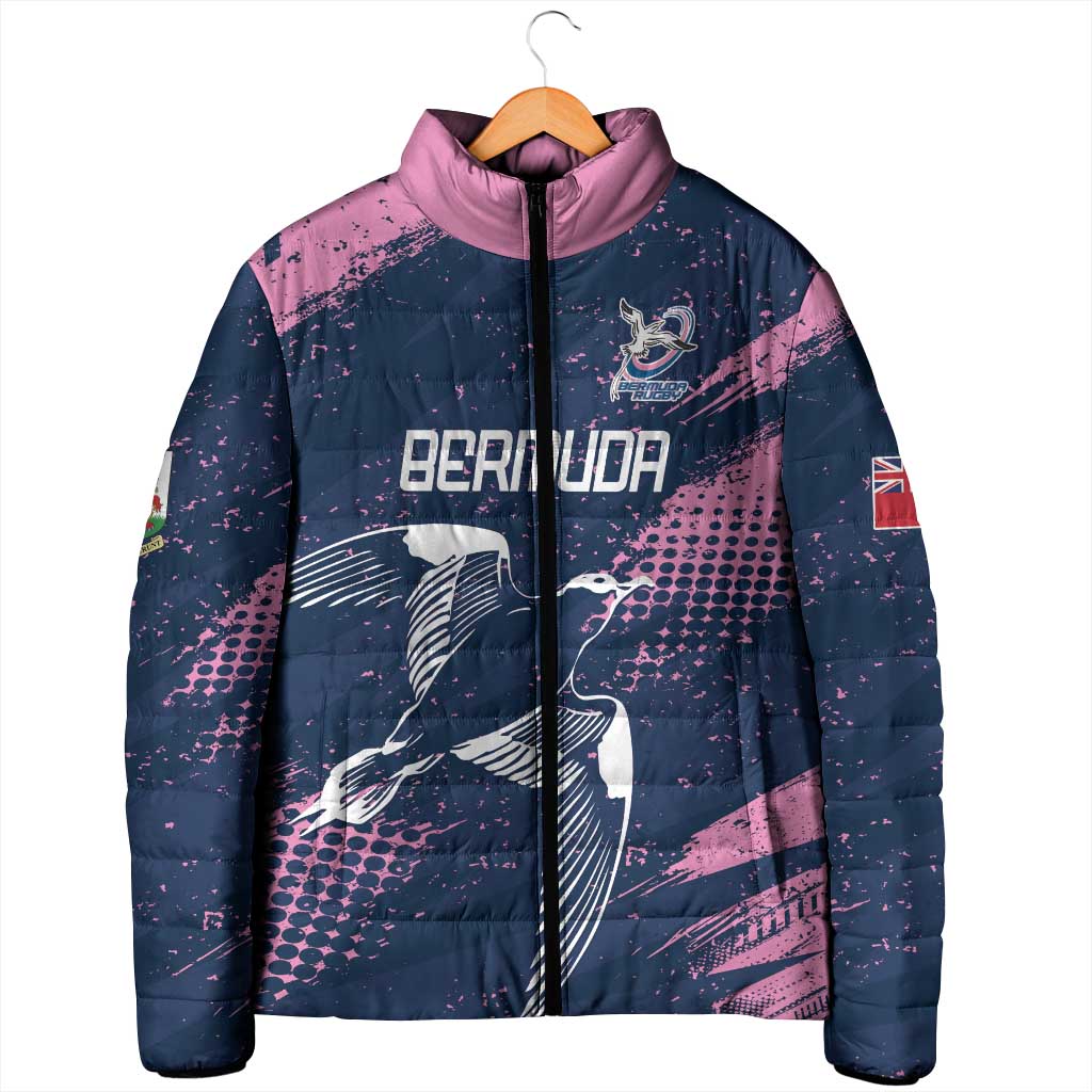 Custom Rugby Bermuda Padded Jacket Our Team Go Champions - Wonder Print Shop