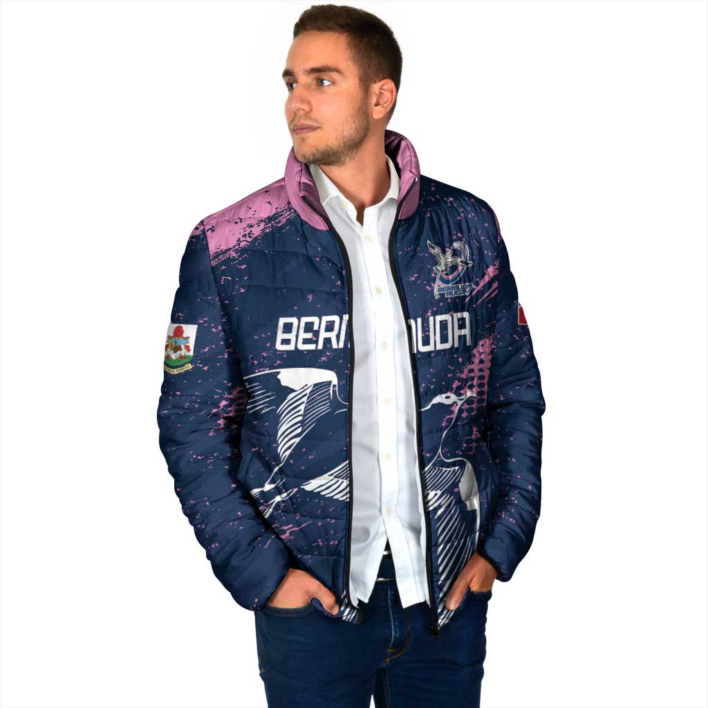 Custom Rugby Bermuda Padded Jacket Our Team Go Champions - Wonder Print Shop