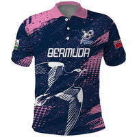 Custom Rugby Bermuda Polo Shirt Our Team Go Champions - Wonder Print Shop