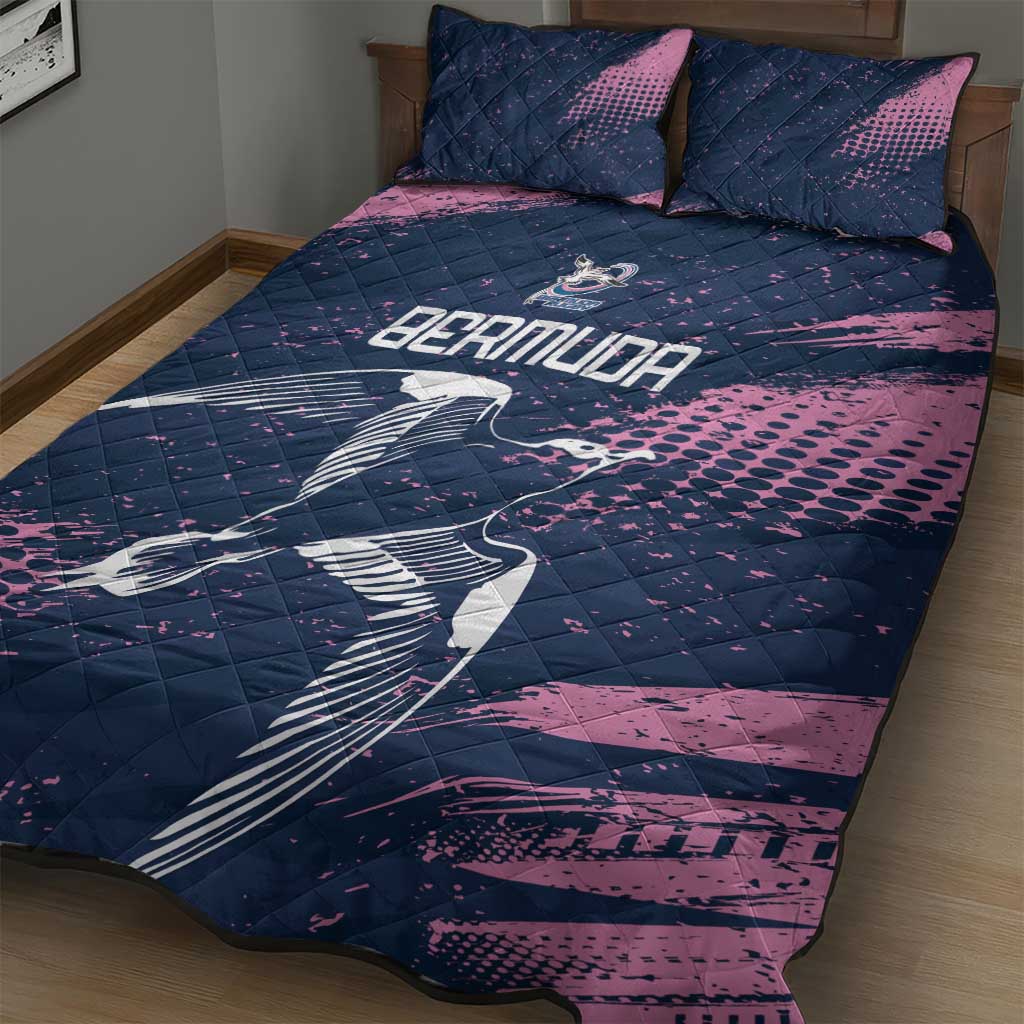 Rugby Bermuda Quilt Bed Set Our Team Go Champions - Wonder Print Shop