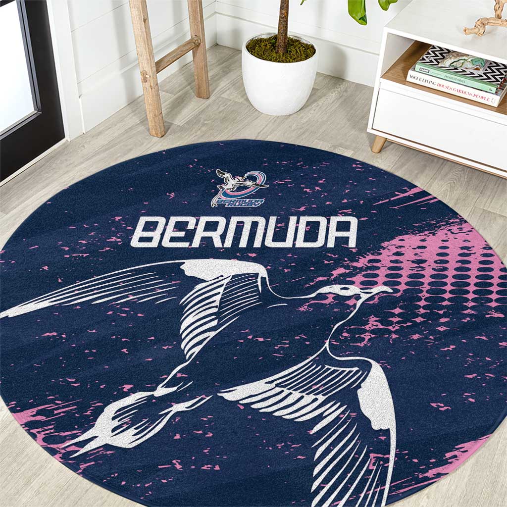Rugby Bermuda Round Carpet Our Team Go Champions - Wonder Print Shop