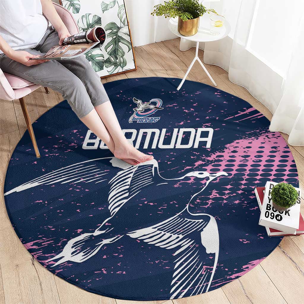 Rugby Bermuda Round Carpet Our Team Go Champions - Wonder Print Shop