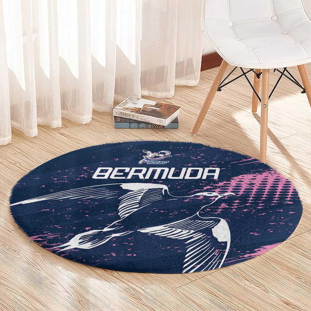 Rugby Bermuda Round Carpet Our Team Go Champions - Wonder Print Shop