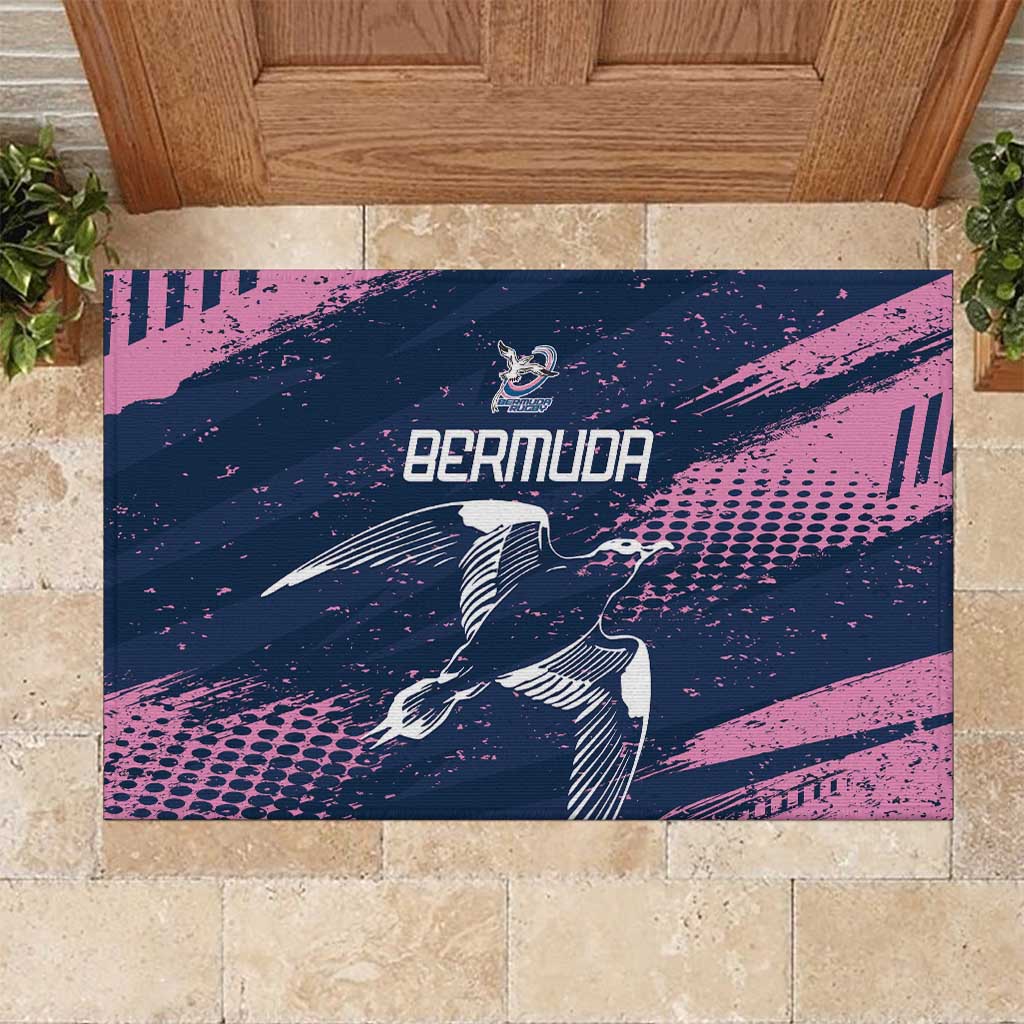Rugby Bermuda Rubber Doormat Our Team Go Champions - Wonder Print Shop