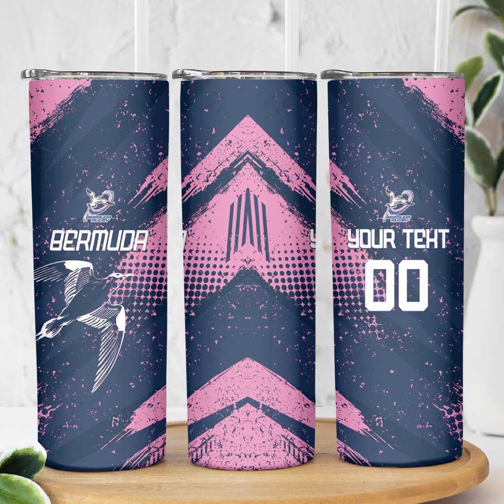 Custom Rugby Bermuda Skinny Tumbler Our Team Go Champions - Wonder Print Shop