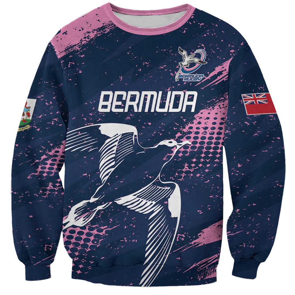 Custom Rugby Bermuda Sweatshirt Our Team Go Champions - Wonder Print Shop