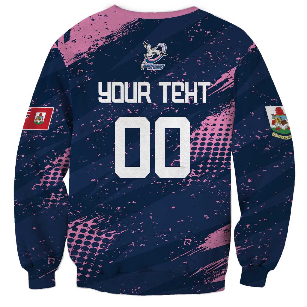 Custom Rugby Bermuda Sweatshirt Our Team Go Champions - Wonder Print Shop