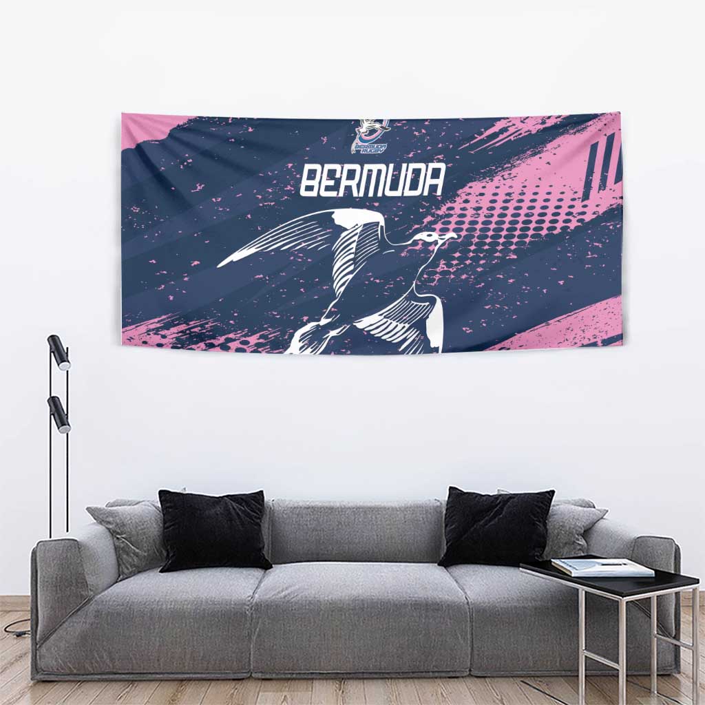 Rugby Bermuda Tapestry Our Team Go Champions - Wonder Print Shop