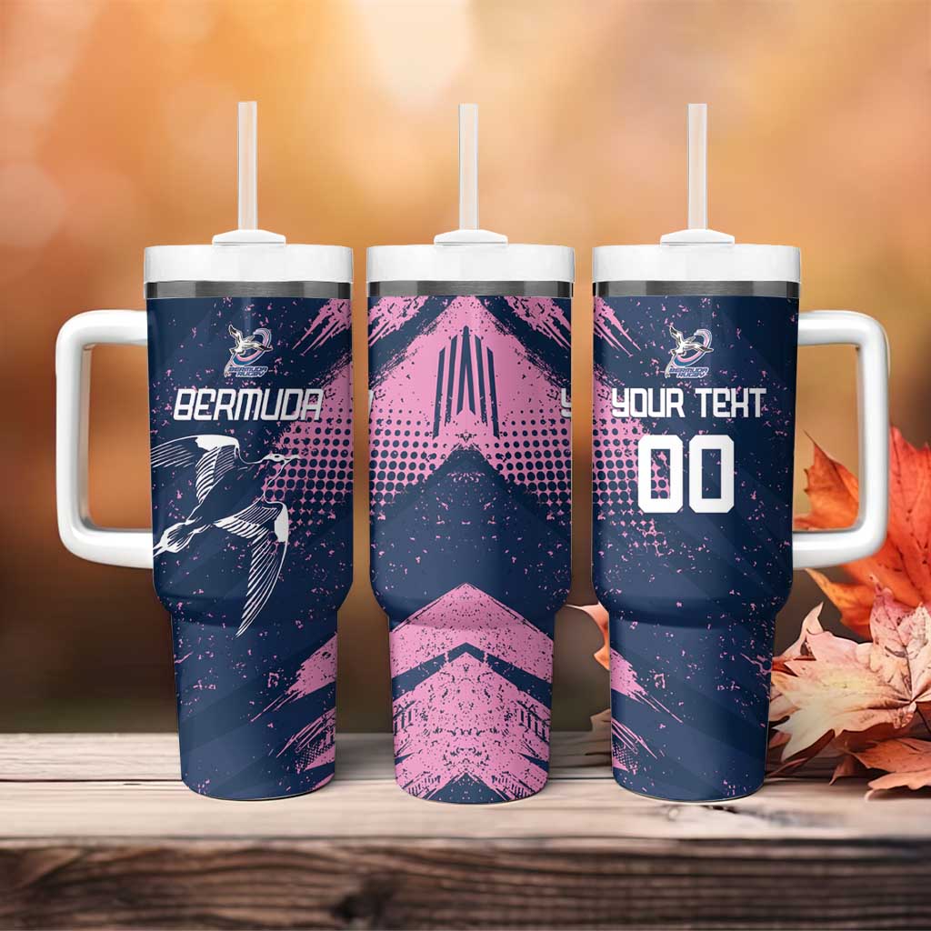 Custom Rugby Bermuda Tumbler With Handle Our Team Go Champions - Wonder Print Shop