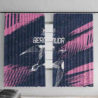 Rugby Bermuda Window Curtain Our Team Go Champions - Wonder Print Shop