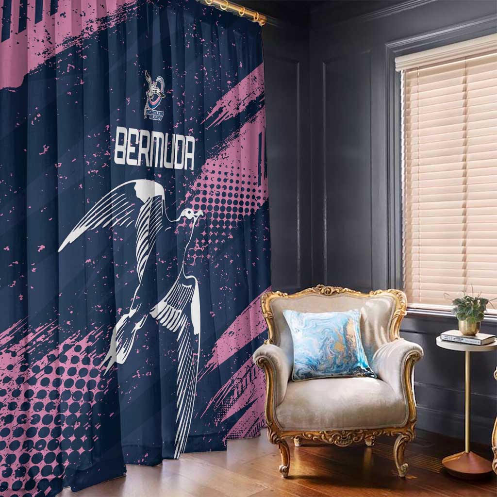 Rugby Bermuda Window Curtain Our Team Go Champions - Wonder Print Shop