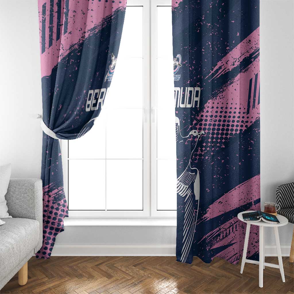 Rugby Bermuda Window Curtain Our Team Go Champions - Wonder Print Shop
