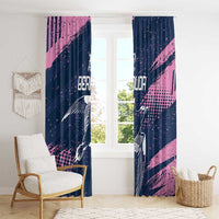 Rugby Bermuda Window Curtain Our Team Go Champions - Wonder Print Shop