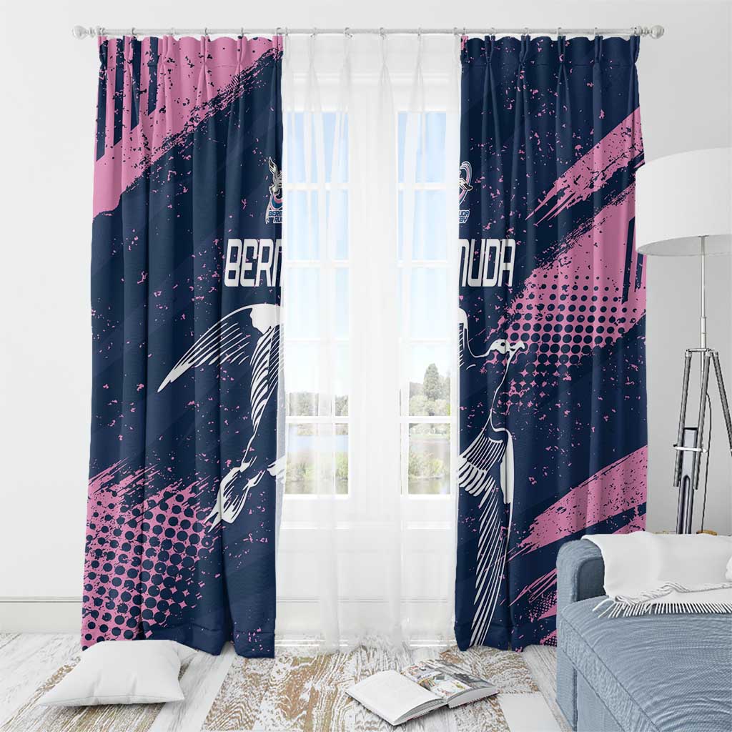 Rugby Bermuda Window Curtain Our Team Go Champions - Wonder Print Shop