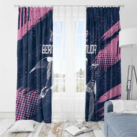 Rugby Bermuda Window Curtain Our Team Go Champions - Wonder Print Shop