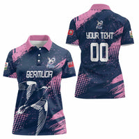 Custom Rugby Bermuda Women Polo Shirt Our Team Go Champions - Wonder Print Shop
