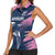 Custom Rugby Bermuda Women Sleeveless Polo Shirt Our Team Go Champions - Wonder Print Shop