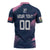 Custom Rugby Bermuda Zipper Polo Shirt Our Team Go Champions - Wonder Print Shop