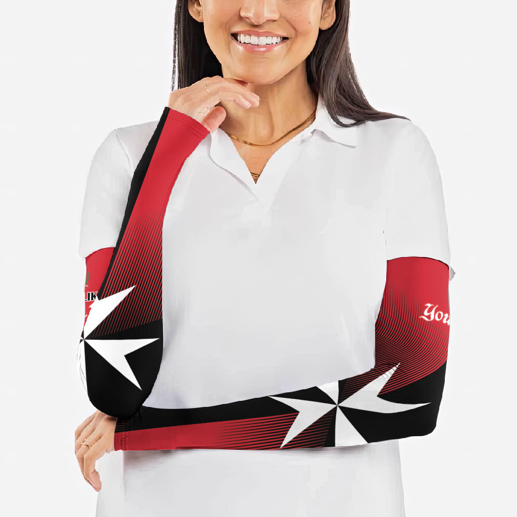 Personalised Malta Jum l-Indipendenza Arm Sleeves September 21st