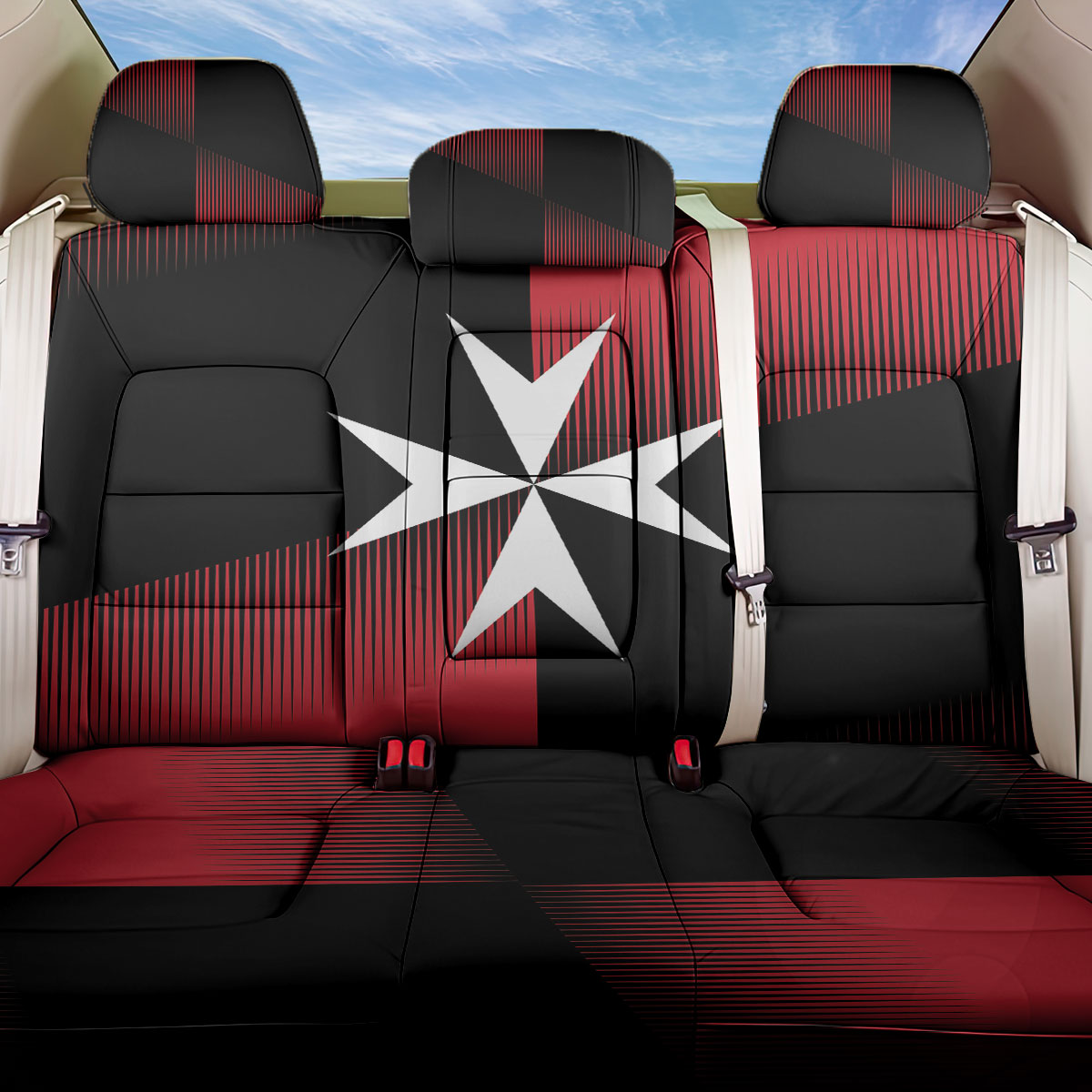 Malta Jum l-Indipendenza Back Car Seat Cover September 21st