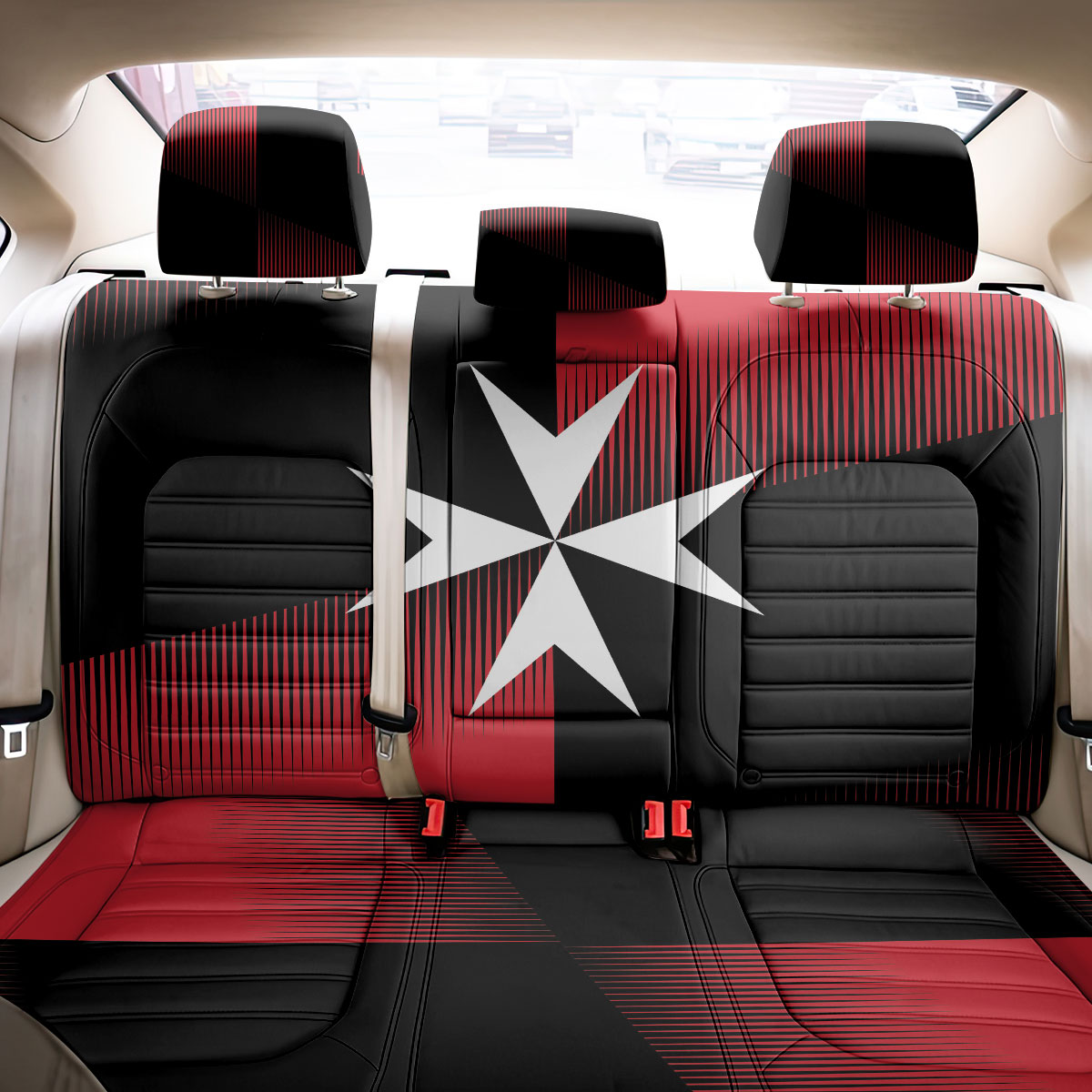 Malta Jum l-Indipendenza Back Car Seat Cover September 21st