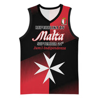 Personalised Malta Jum l-Indipendenza Basketball Jersey September 21st