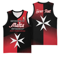 Personalised Malta Jum l-Indipendenza Basketball Jersey September 21st