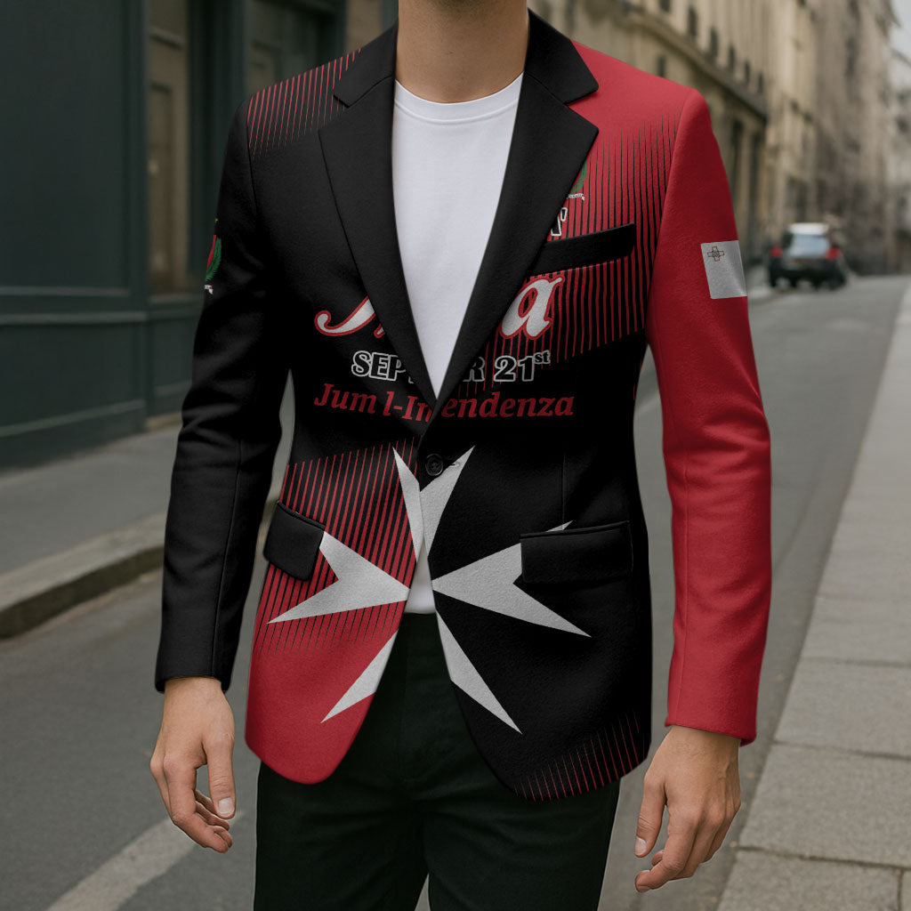 Personalised Malta Jum l-Indipendenza Blazer September 21st