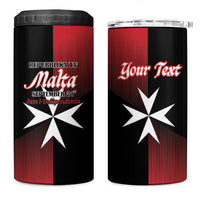 Personalised Malta Jum l-Indipendenza 4 in 1 Can Cooler Tumbler September 21st