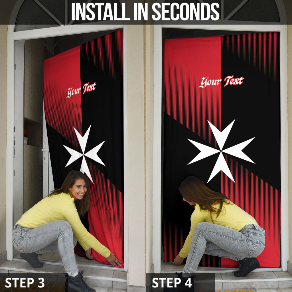 Personalised Malta Jum l-Indipendenza Door Cover September 21st