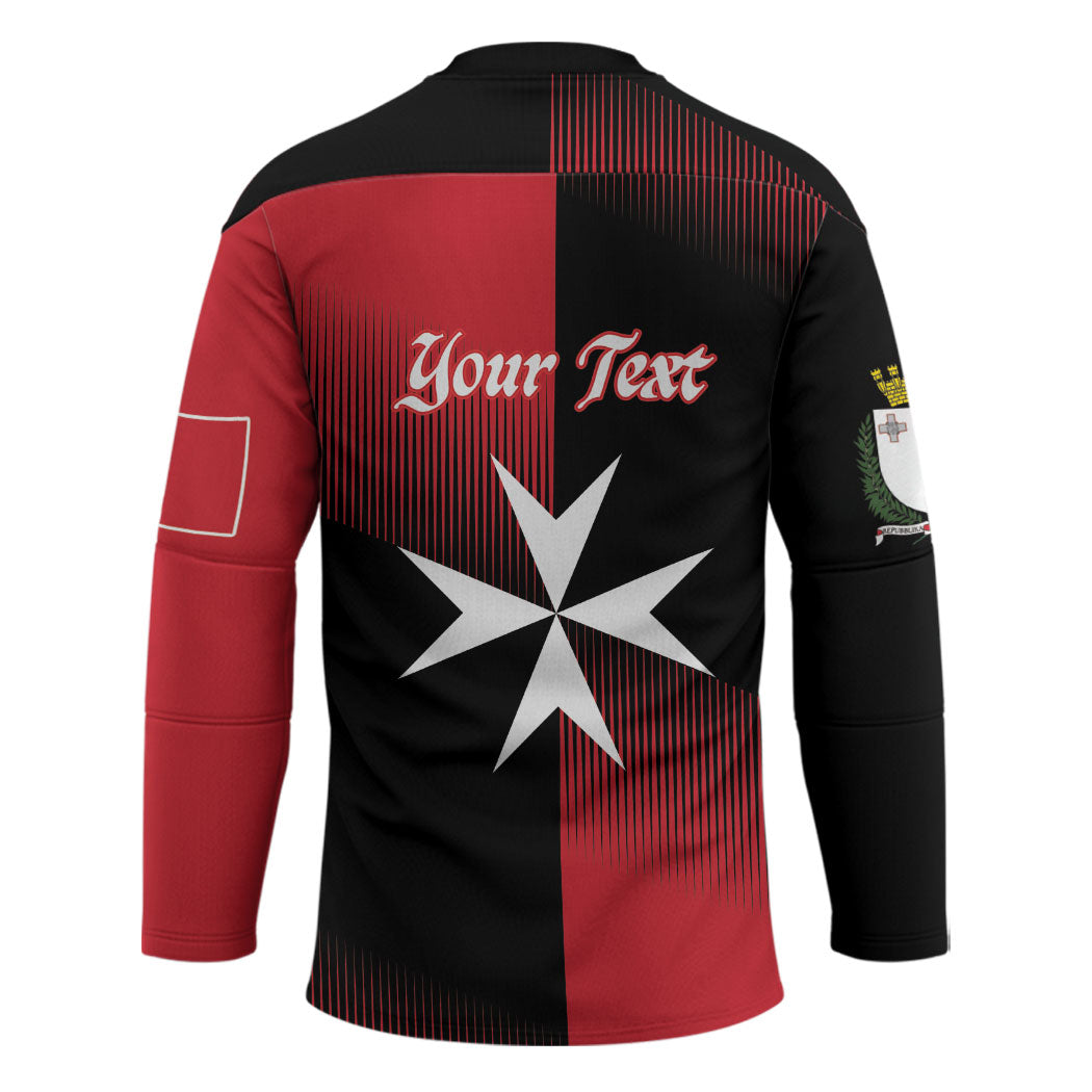 Personalised Malta Jum l-Indipendenza Hockey Jersey September 21st