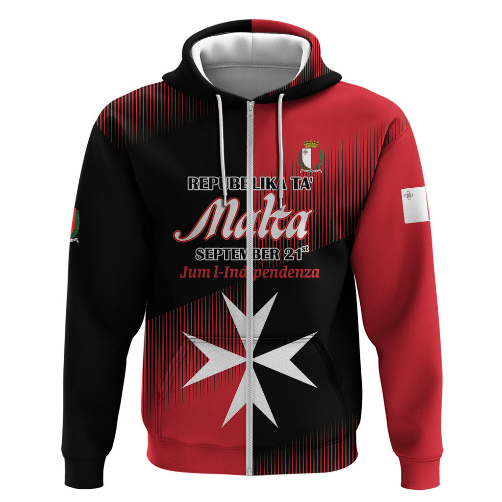 Personalised Malta Jum l-Indipendenza Hoodie September 21st