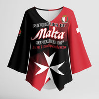 Personalised Malta Jum l-Indipendenza Kimono Sleeve Blouse September 21st